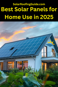 best solar panels for home