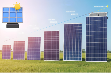 solar panel efficiency comparison