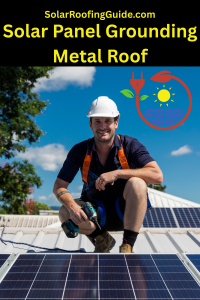 Solar Panel Grounding Metal Roof-pin