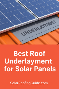 best roof underlayment solar-pin