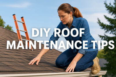 DIY roof maintenance