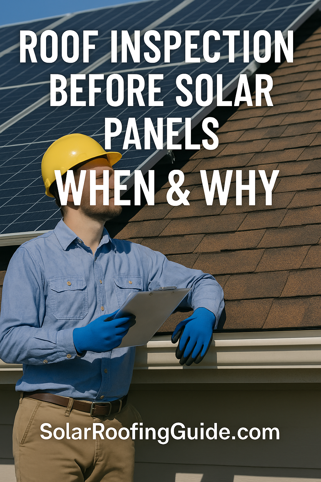Roof Replacement Before Solar Panels: Roof Inspection & Prep Checklist ...