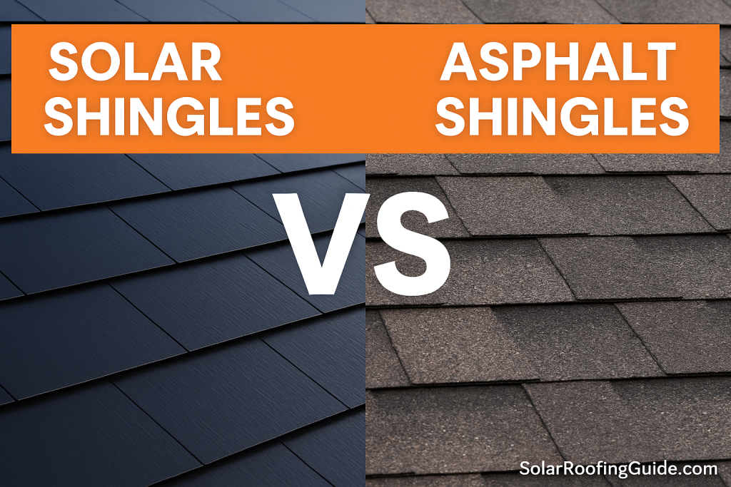 Solar Shingles vs Asphalt Shingles: Cost & Benefits for U.S. Homeowners ...
