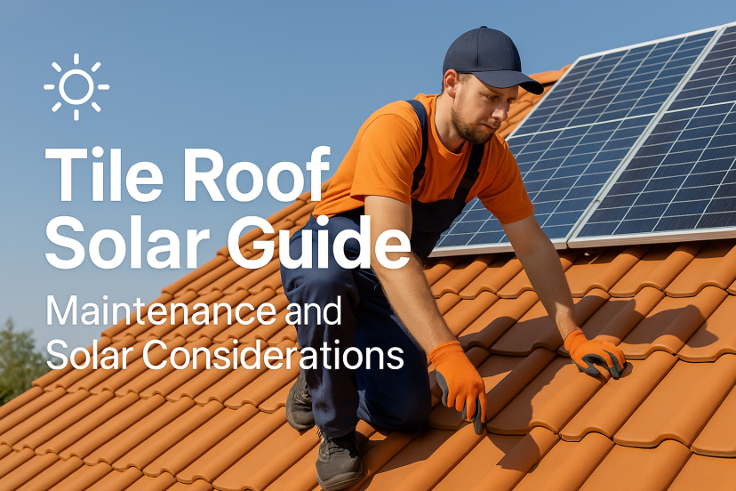 tile roof solar guide