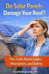 do solar panels damage your roof-pin