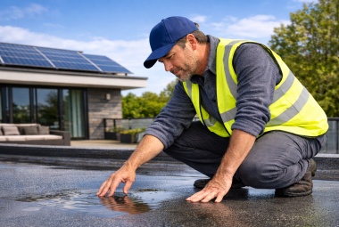 flat roof maintenance