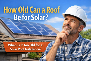 how old can a roof be for solar