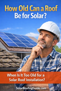 how old can a roof be for solar-pin