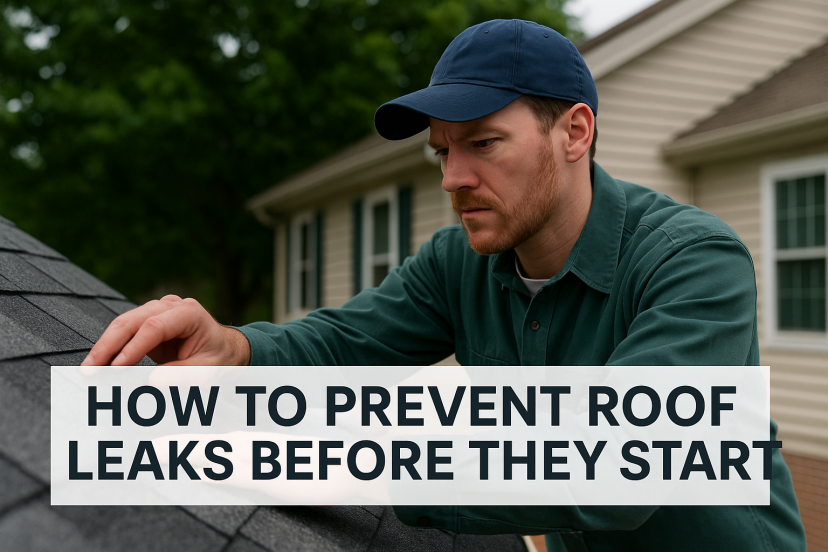 how to prevent roof leaks