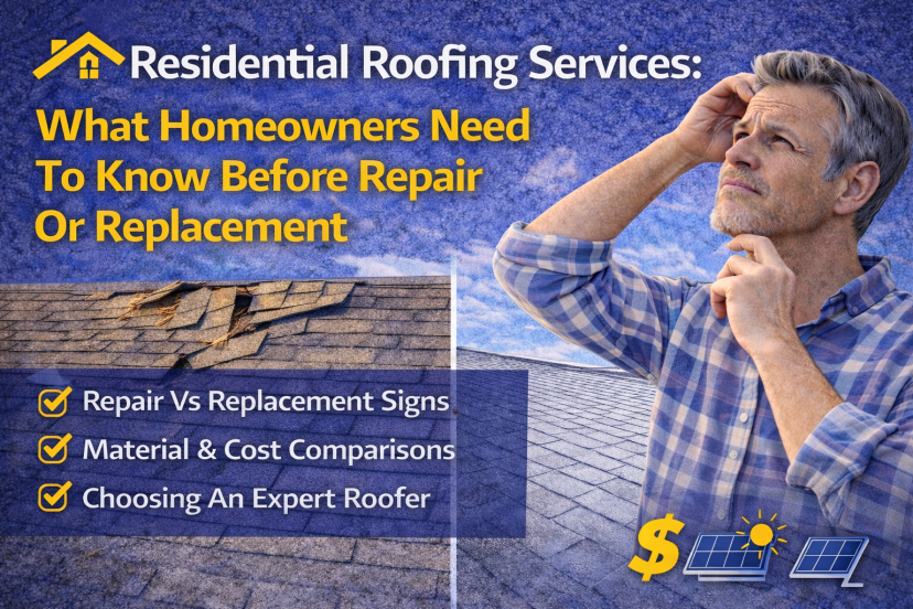 residential roofing services
