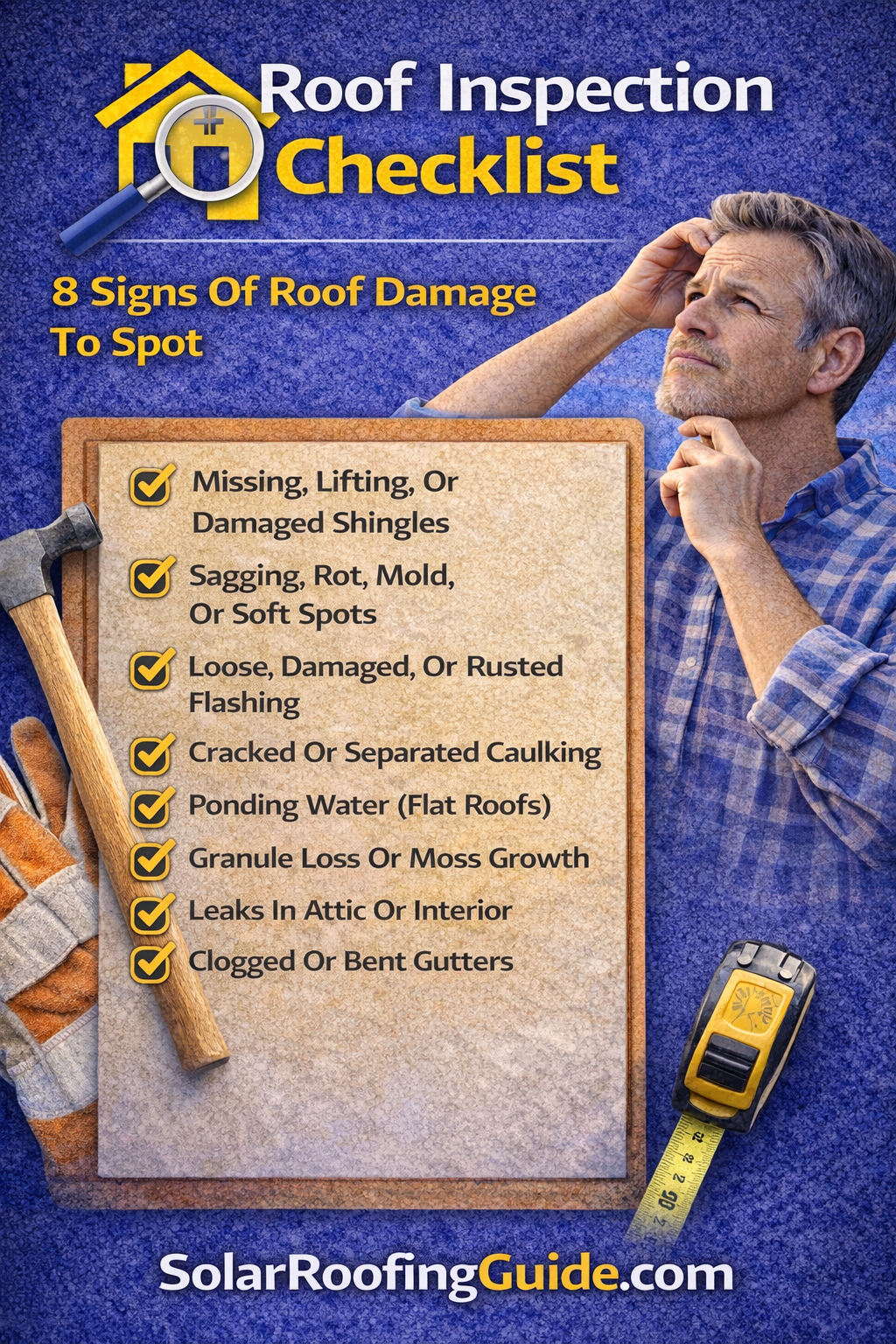 🏠 Roof Inspection Checklist For Homeowners: A Step-By-Step DIY Guide To ...
