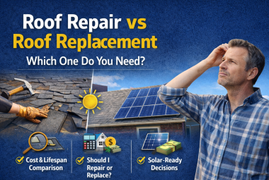 roof repair vs roof replacement