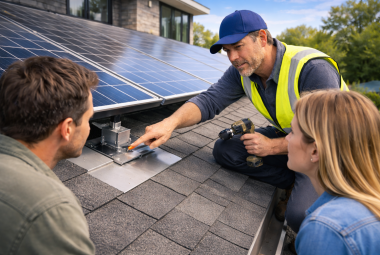 solar install roof damage