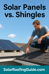 solar panels flat roof vs sloped-pin