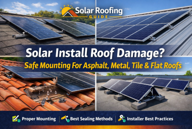 solar install roof damage