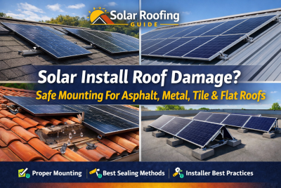 solar install roof damage