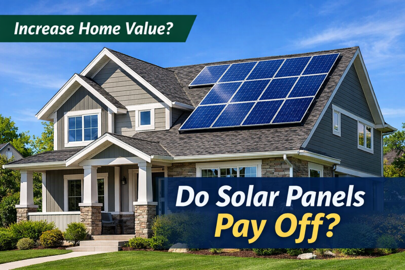do solar panels increase home value
