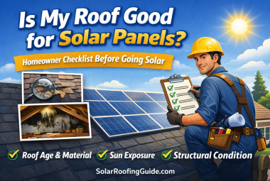 is my roof good for solar panels