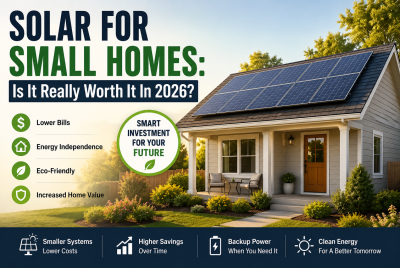 Solar for small homes 2026
