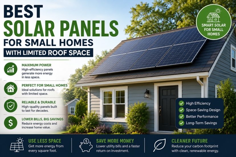 best solar panels for small homes