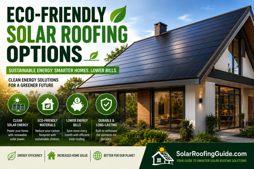 eco-friendly solar roofing options