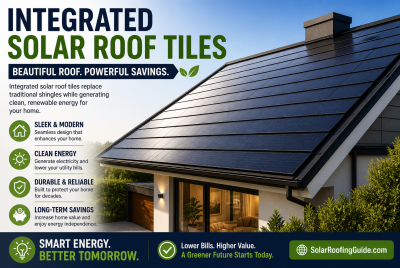 integrated solar roof tiles