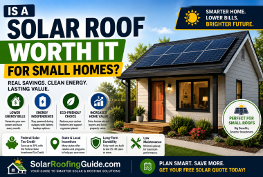 is a solar roof worth it for small homes