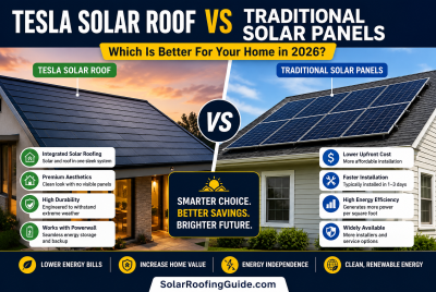 tesla solar roof vs traditional solar panels
