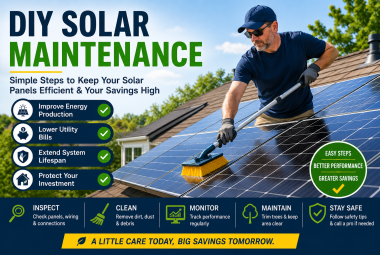 DIY solar maintenance