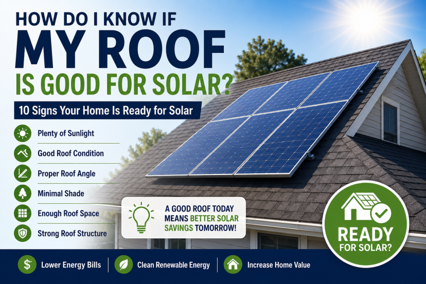 How do I know if my roof is good for solar