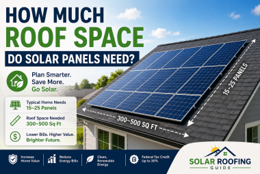 How much roof space do solar panels need