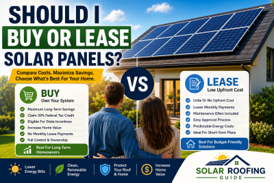 Should I buy or lease solar panels