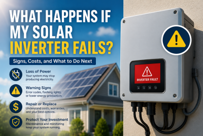 what happens if my solar inverter fails